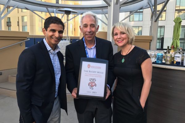 prajapati, kalin, and sebastian at 2017 reception